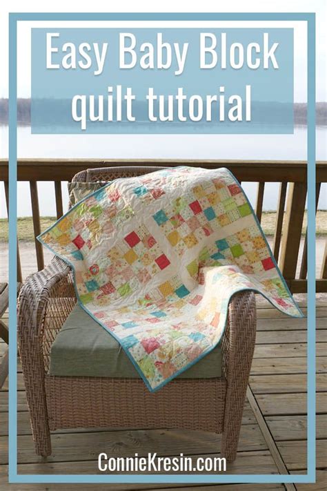 Easy Baby Block Quilt For Beginners Freemotion By The River Quilt