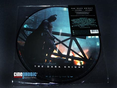Cinephobic Batman The Dark Knight Soundtrack Vinyl Picture Disc