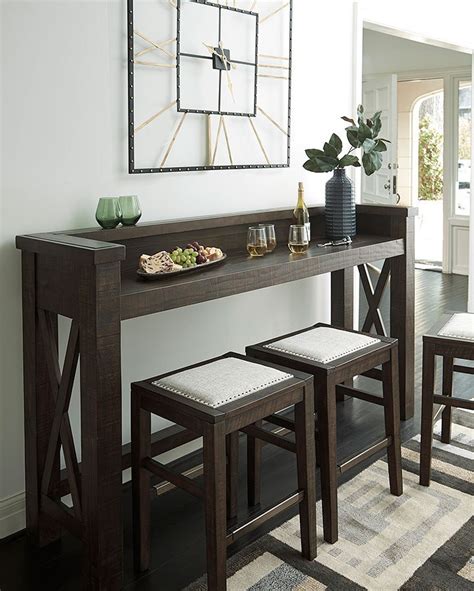 Check spelling or type a new query. Hallishaw Bar Table Set Signature Design | Furniture Cart