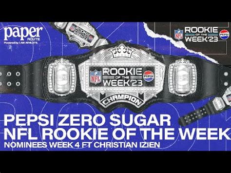 Who Is The Week Nfl Rookie Of The Week Youtube