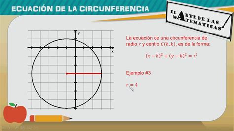 Ecuación De La Circunferencia Youtube