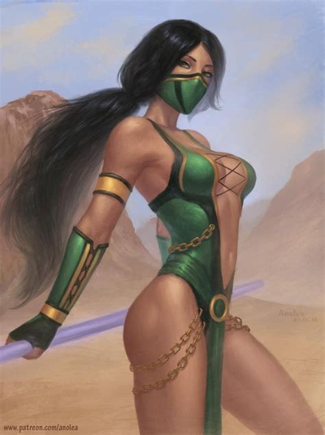 Commission Jade Mortal Kombat By Wickellia On Deviantart Jade