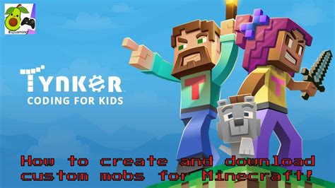 Tynker Tutorial 2 How To Create And Download Your Own Custom Minecraft