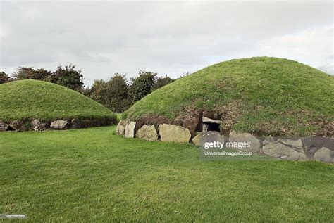 Two Stone Edged Burial Mounds At Knowth A Neolithic Or New Stone Age