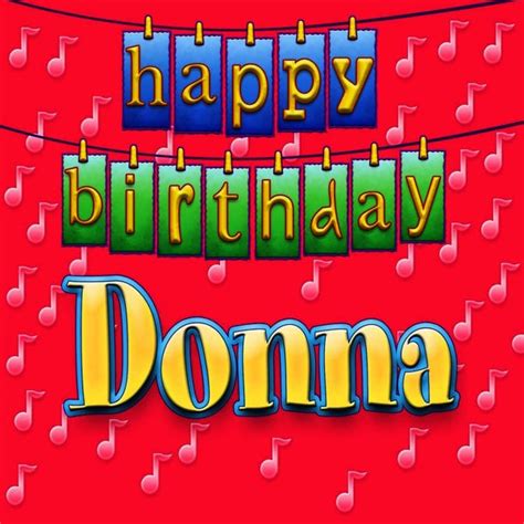 Happy Birthday Donna Single By Ingrid Dumosch