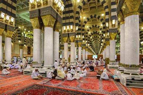 Prophetenmoschee In Medina Saudi Arabien Franks Travelbox