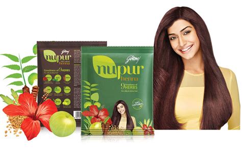 Godrej Nupur Henna Natural Mehndi For Hair Color With Goodness Of 9 Herbs 1410 Ounce Buy
