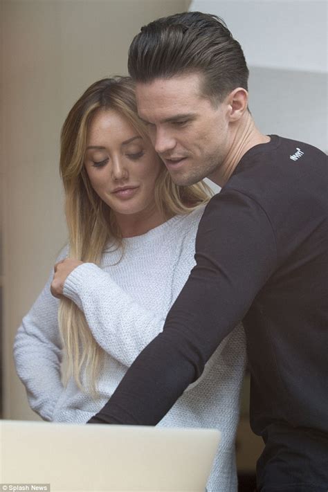 geordie shore lovebirds charlotte crosby and gaz beadle can t keep their hands off each other as