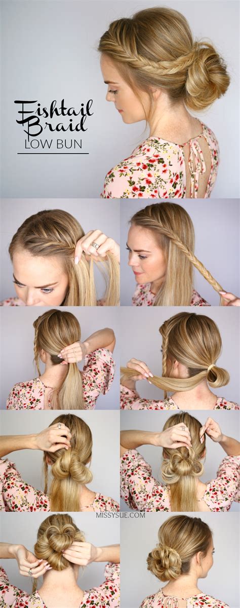 Easy Ways To Create A Braided Bun Hairstyle Under Minutes