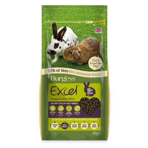 Best Rabbit Food Burgess Excel Rabbit Food Pellet Rabbit Food
