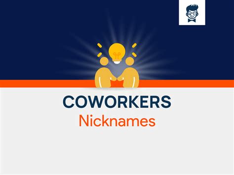 Nicknames For Coworkers 515 Catchy And Cool Nicknames Brandboy