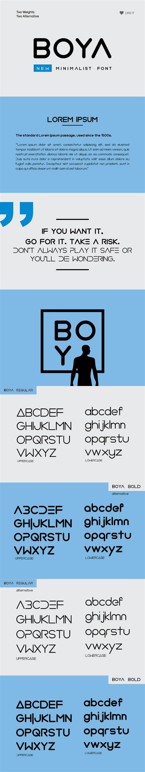 Boya Rounded Font By Bangunstudio Graphicriver