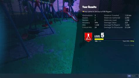 Post-Match Stats and Map Update Coming to Fortnite Battle Royale | IndieObscura