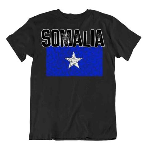 flag t shirt somalia fashion country souvenir t tee pride logo ebay