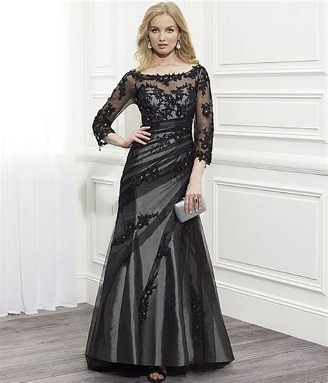 Black Elegant Mother Of The Bride Pant Suits For Mother Of The Bride