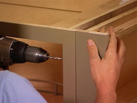 For upper cabinet installation, use a zircon stud finder and mark studs inside the lines. How to Install Kitchen Cabinets | how-tos | DIY