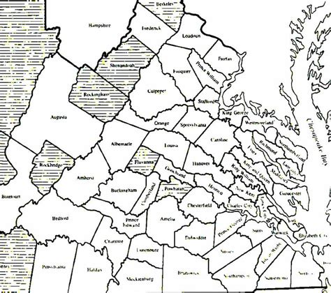 How Virginia Counties Were Added Virginia 1761 1770790x733