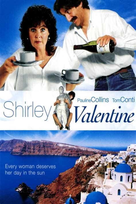shirley valentine 1989 the poster database tpdb