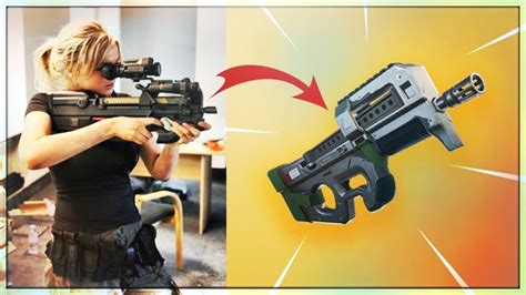 Fortnite Guns In Real Life Heavy Suppressed Sniper Rifle P90