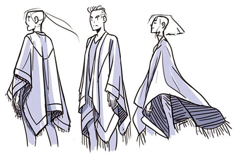 Cloak Drawing Reference And Sketches For Artists