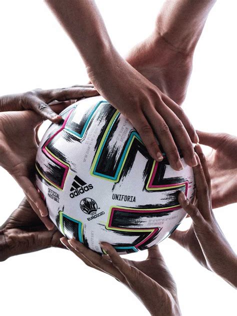 The logos on the adidas euro 2020 ball, uniforia, are black. adidas Reveal the Official Euro 2020 Match Ball | Footy-Boots