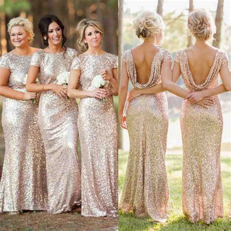 Gold Bridesmaid Dresses Add Glamor And Shine To Any Wedding Wedding And Bridal Inspiration