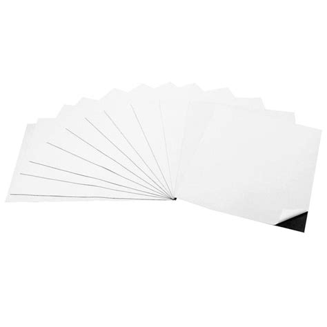 85 X 11 Inch Strong Flexible Self Adhesive Magnetic Sheets Peel And Sti