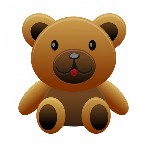 Bear Teddy Animal Toy Icon Download On Iconfinder