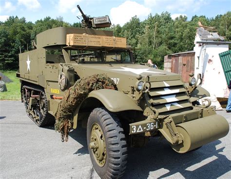 On Display In Ursel Northwest Of Ghent Belgium Wwii Vehicles
