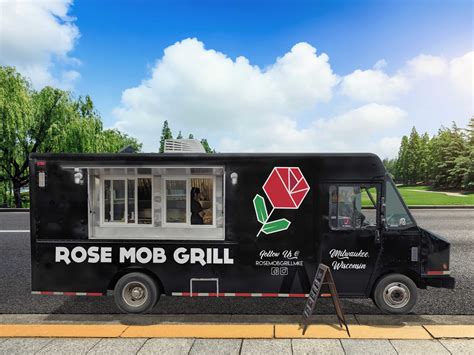 Rose Mob Grill Food Truck • Renee Sinacola Design