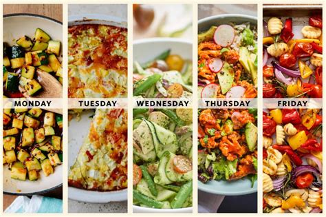 Next Weeks Meal Plan 5 Flexible Vegetable Driven Dinners For Two
