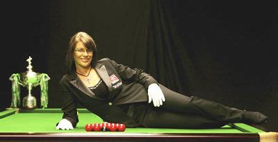 The World S Finest Female Snooker Referee Michaela Tabb I Would