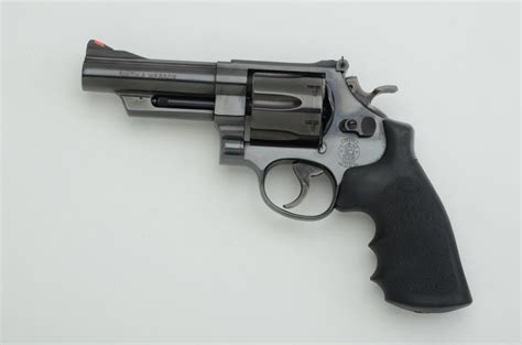 Smith And Wesson Model 25 9 Da Revolver 45 Colt Cal 4 Barrel Blue