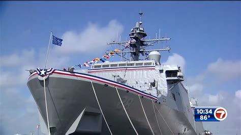 Commissioning Ceremony Held For Uss Fort Lauderdale 1st Navy Ship To