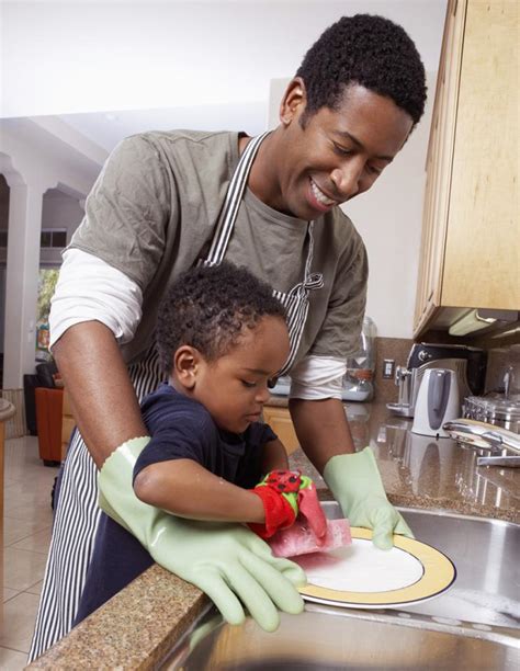 If you have friends or family who have recently become new parents, chances are you'll want to reach out to congratulate them, show your support, and offer help. Dads: Get the Kids to Help You Clean | Parenting
