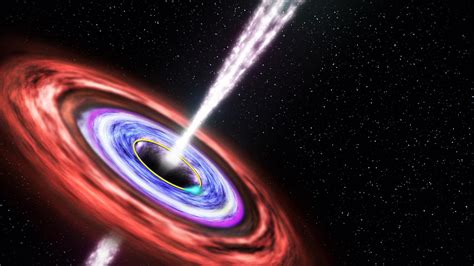 Dying Star Screams As It Falls Into Black Hole Space