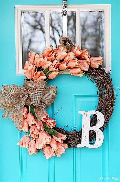 Wrap wire around the stems. 9 DIY Floral Wreaths To Fall In Love With