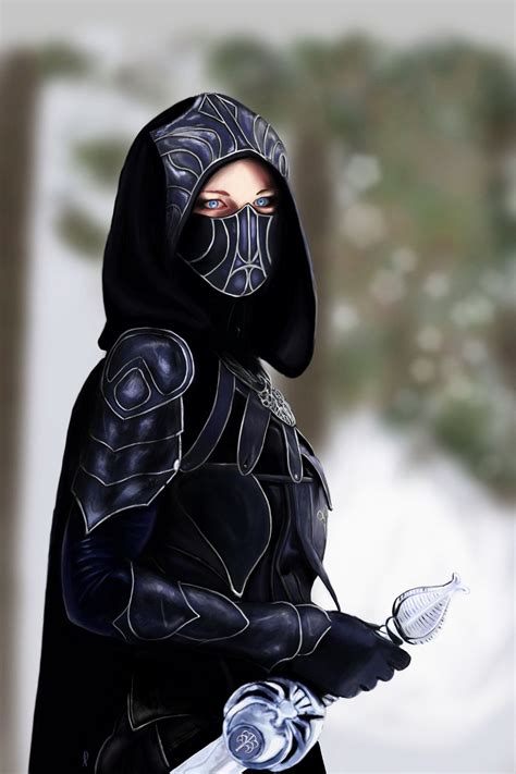 Female Assassin By Andydragonpark On Deviantart Female Assassin Warrior Woman Fantasy