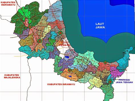 Peta kabupaten cirebon beserta batas desa. BKP5K Kabupaten Cirebon