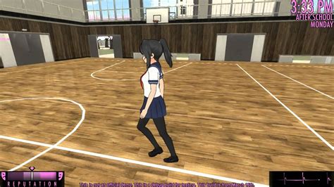 ♥ Yandere Simulator ♥ What If I Meet Her In The Gym Youtube