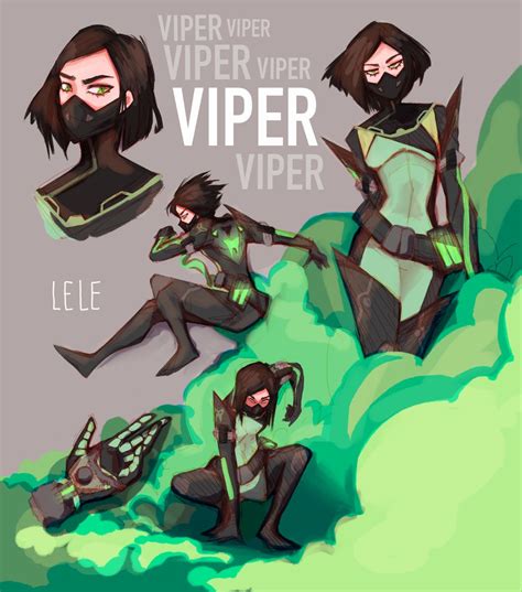 Viper Valorant Character Sketches Character Art Character Design