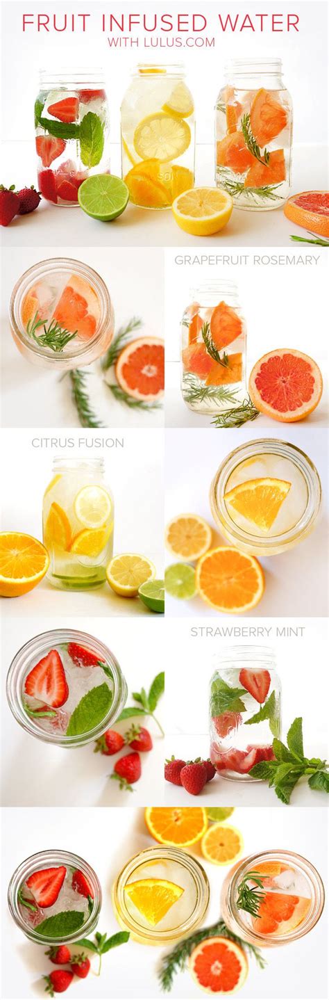 Fruit Infused Water Recipe Recipes Drink Recipes Healthy