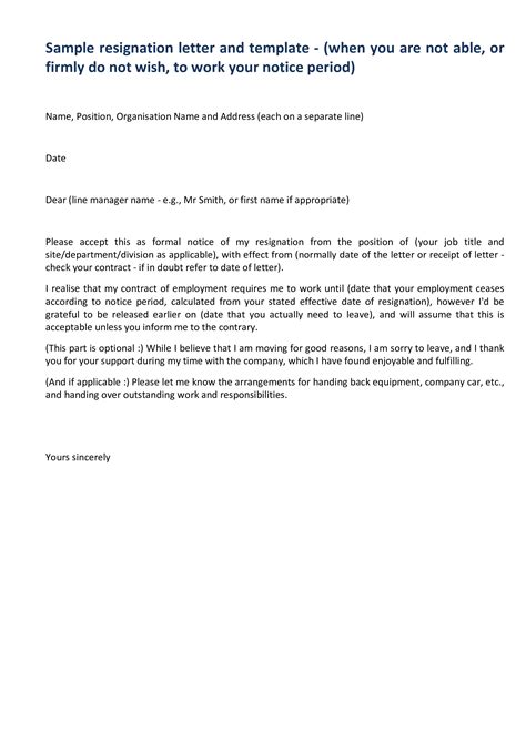 February 22nd, 2011 no comments posted in sample. Professional Resignation Letter Sample With Notice Period ...