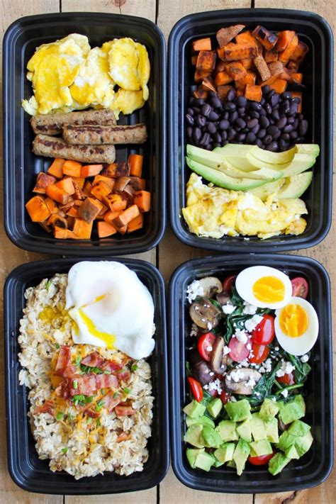 One simple recipe for every day. Make-Ahead Breakfast Meal Prep Bowls: 4 Ways - Smile Sandwich
