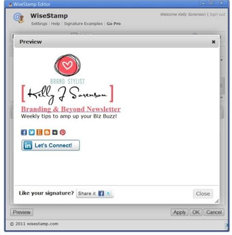 The Geekery Easy Email Signatures From Fizzle To Fancy Pants Email
