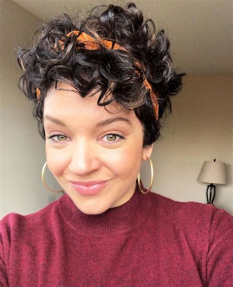 Another Short Curly Hair Win Headscarves 🙌🏽 Naturallycurly