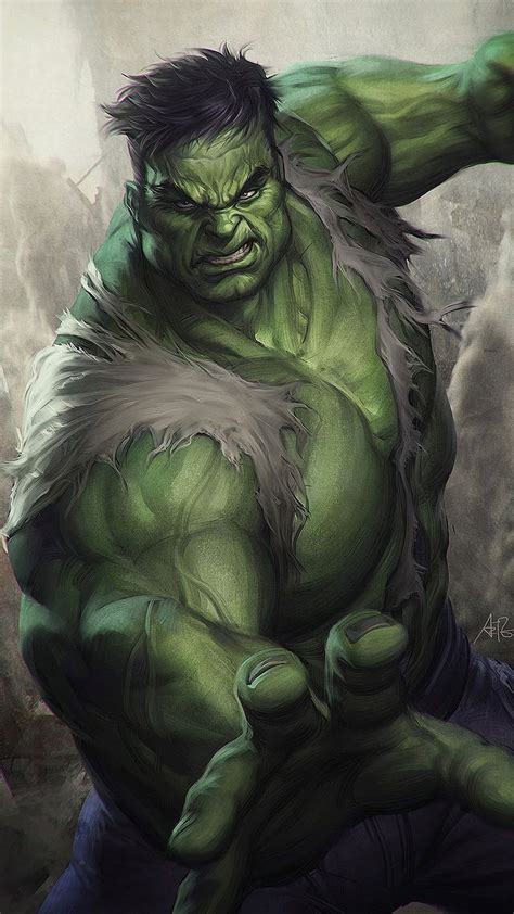 Hulk Angry Art On Superheroes Stock HD Phone Wallpaper Pxfuel