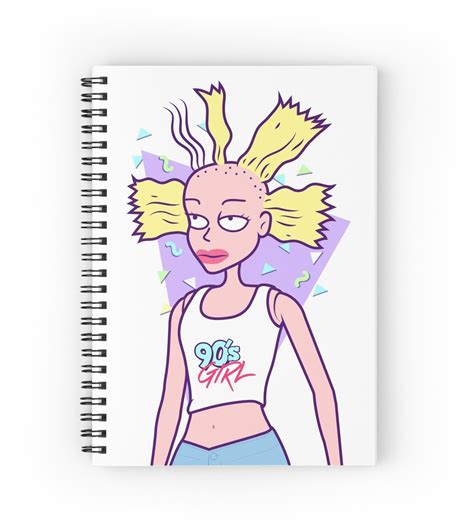 Cynthia 90s Girl Spiral Notebooks By Ohwow Redbubble