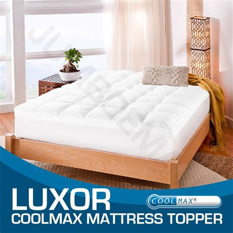 Read reviews and buy smart cool microfiber coolmax mattress pad at target. ALL SIZE- 1000GSM-Luxury CoolMax Fabric Pillowtop Mattress ...