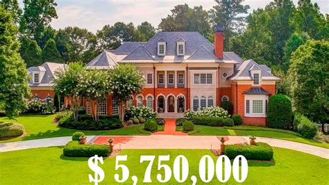 Luxurious And Expensive Mansion In The State Of Georgia Usa For